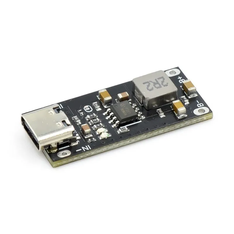 

Type-C USB Input High Current 3A Polymer Ternary Lithium Battery Quick Fast Charging Board IP2312 CC/CV Mode 5V To 4.2V