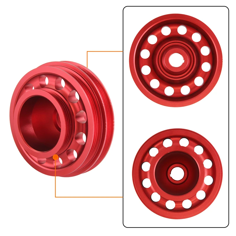 け*ろ様 EG シビック Dエンジン アルミ クランクプーリー EK け*ろ様 EG シビック Dエンジン アルミ クランクプーリー EK け*ろ様