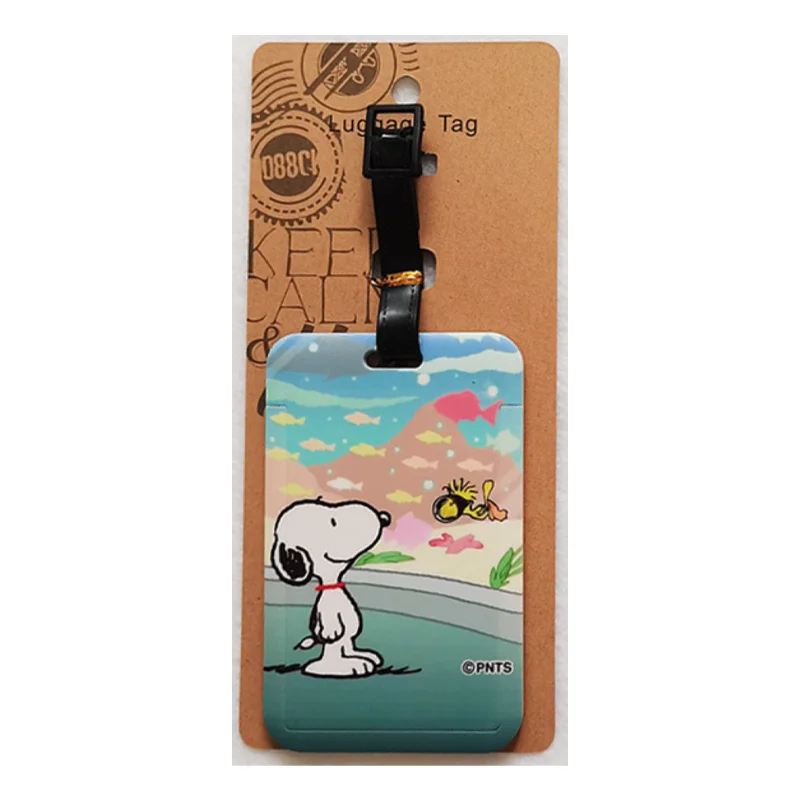 Snoopy Bagagelabel