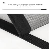 Summer, simple, black, mosquito net with multiple sizes to choose from, adhesive 2cm tape, window screen, curtain mosquito net 4