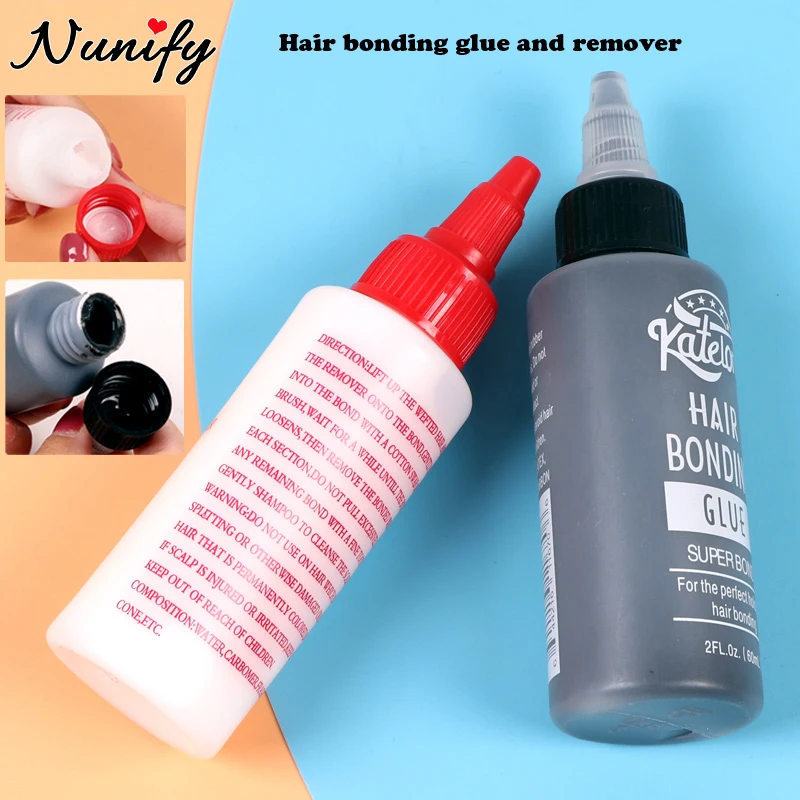 Hair Bond Remover Hair Bonding Glue Wig Adhesive 1Pcs 60ml Wig Accessories For Professional Salon Use