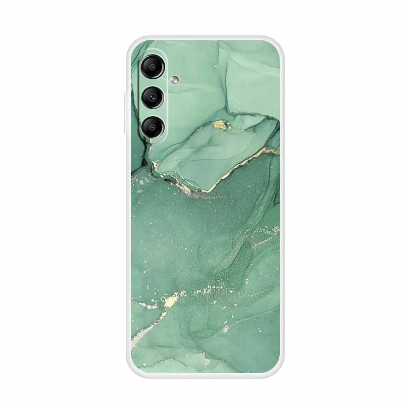 Marble Design Soft Silicone TPU Phone Case - Cartoon Print Cover