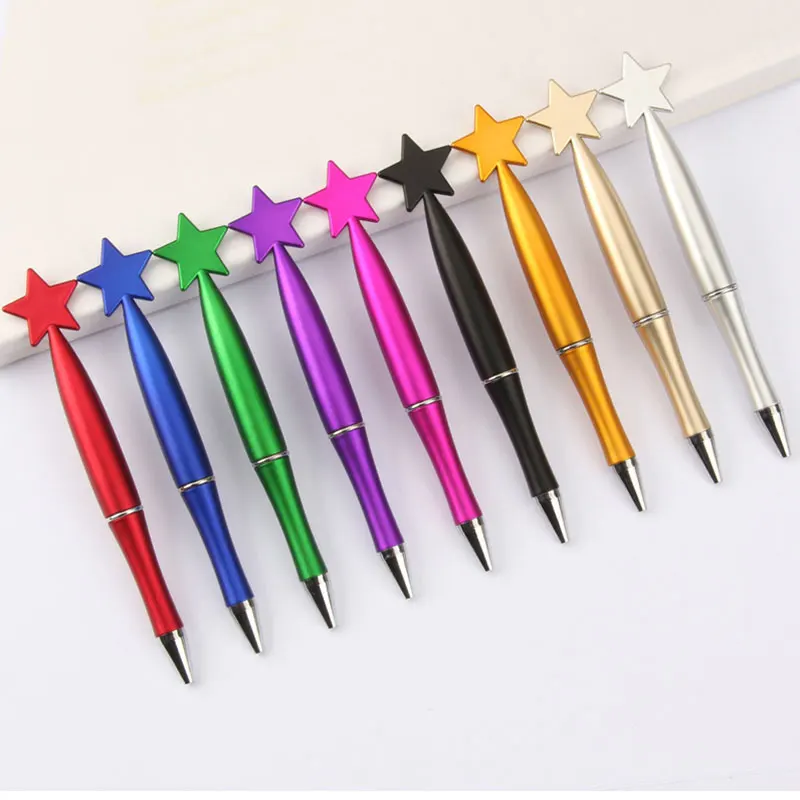 

1000Pcs Rotary Ballpoint Pen Kawaii Love Heart Decoration Pen Neutral Pen Cute School Student Writing Supplies Gift