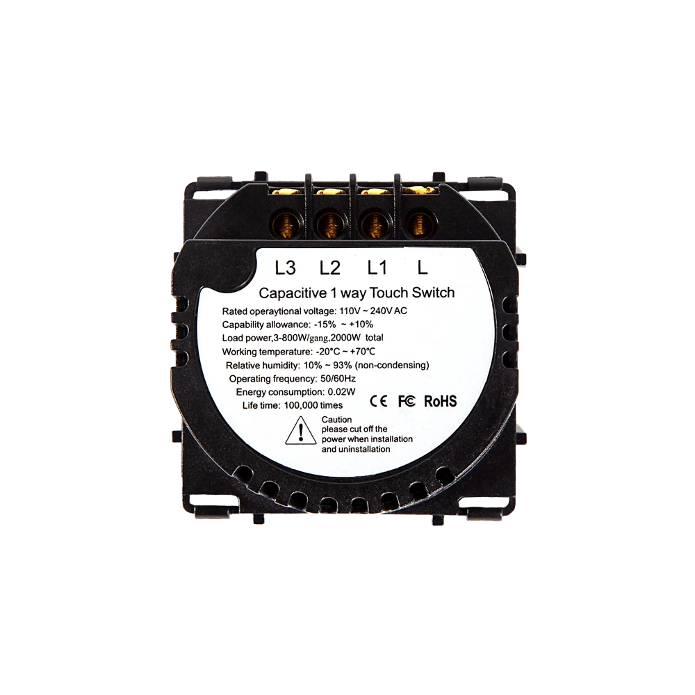 Cristal, Branco Switch Base, DIY Parte, Reino