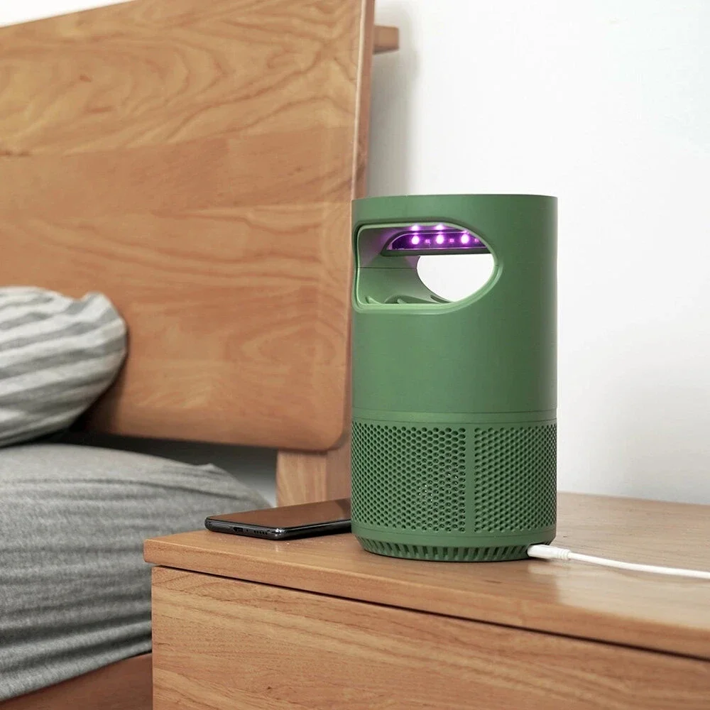Youpin QIAOQINGTING USB 전기 모기 킬러 램프 프로 LED 라이트 곤충 트랩, 모기 퇴치 타이밍, Mi Home 앱 제어