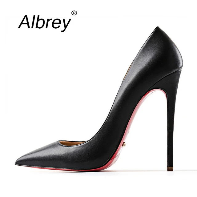 Luxury Brand Sexy Red Bottom Shoes Pointed Toe Spring Shallow Sexy Women  Pumps Dress Party Wedding High Heels - Pumps - AliExpress