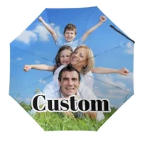 Custom Umbrellas Personalized Umbrella with Pictures Personalized Umbrella Automatic Foldable Design You Umbrella for Rain/Sunny 1