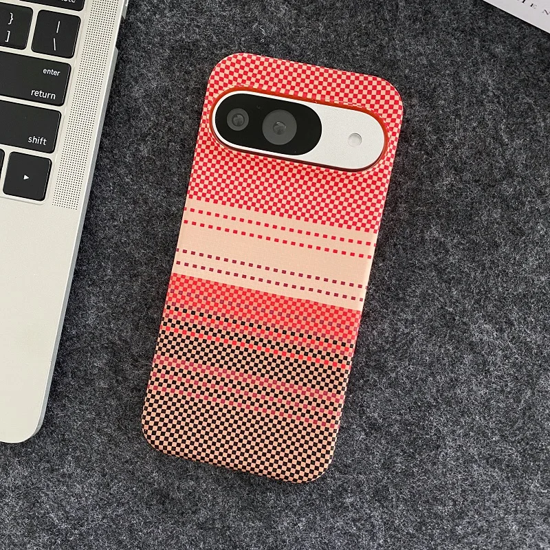 Sunset Colors Carbon Fiber Magnetic Case