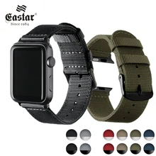 Lightweight Breathable waterproof Nylon strap for apple watch 7 6 5 SE 42mm 45mm for iWatch 40/44mm serise 4 3 2 1 watchband