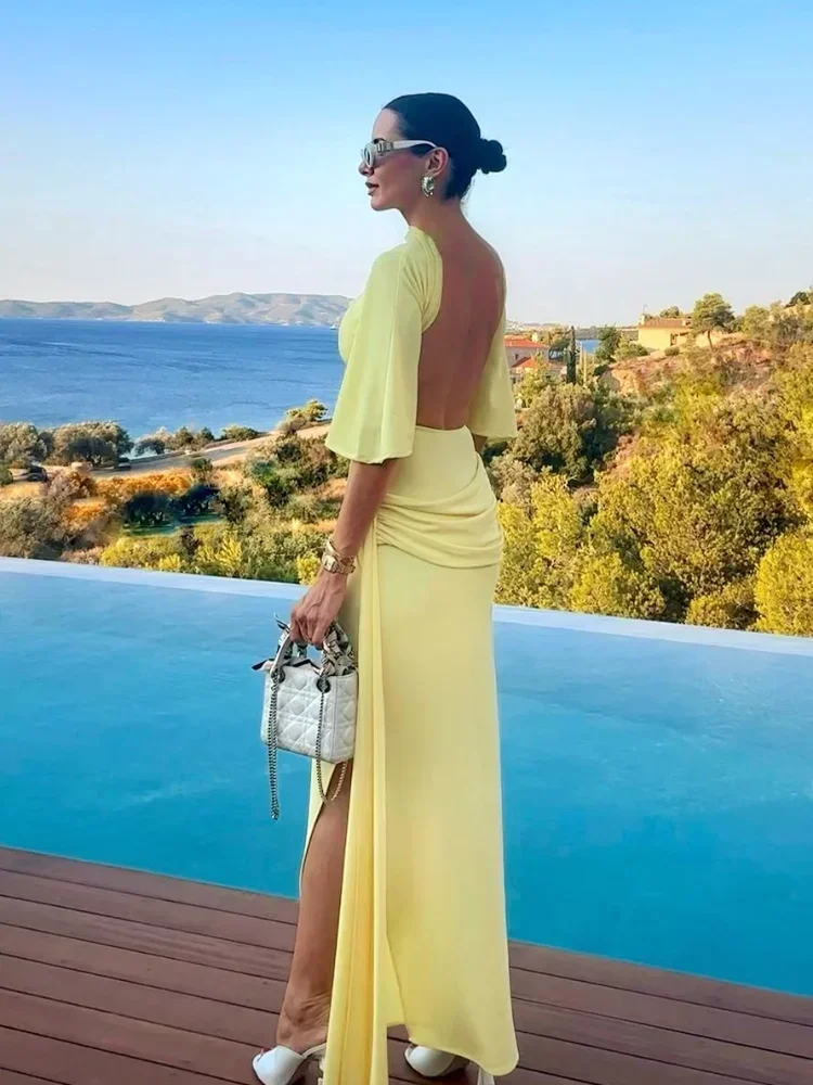 sachin and babi light blue dress Backless Dresses | Open & Low Back Dresses