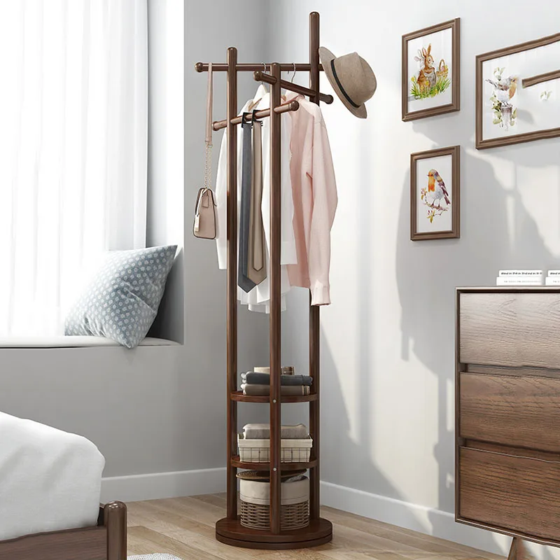 

Shelf Dressers Coat Racks Baby Plant Shelves Garment Rail Minimalist Bedroom Magazine Coat Stand Floor Perchero Hotel Furniture