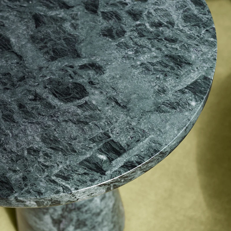 Luxury Green Marble‑Effect Coffee Table 4
