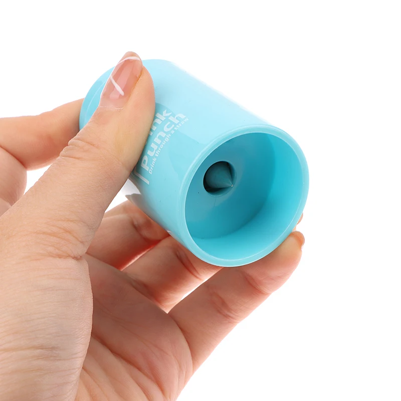 Mini Bottle Opener Drink Through Straw Drink Punch Water Bottle Cap Hole Maker Juice Beverage Lid Hole Opener For Straws 1Pc