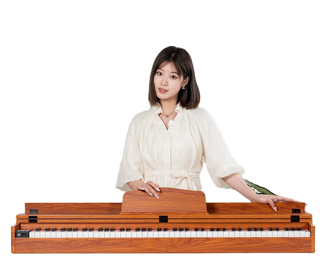 Music Keyboard Instrument Electric Piano 88 Key Hammer Action Electronic Keyboard Digital Piano with Cover