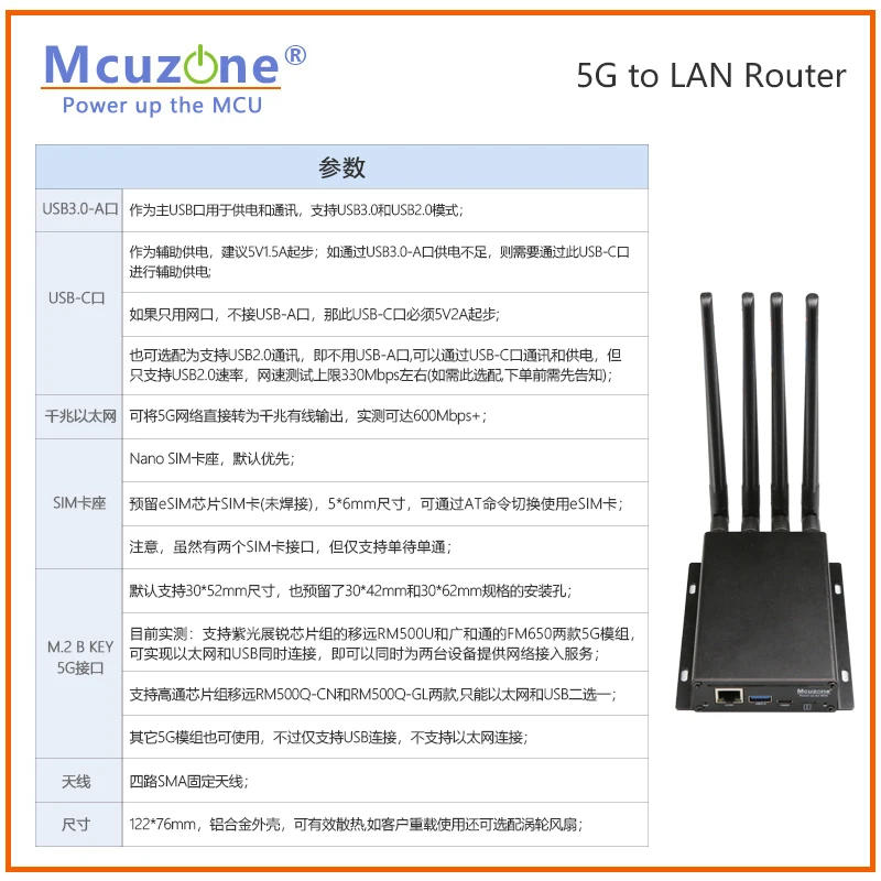 Adaptador do Lan para o Modelo Mr5110 do Router 1gbps Rj45 Usb 30 Cpe Motorista Livre Apto para a Reprodução X86 R5s Rm500u Rm500q Ft650 o - Imagem 4