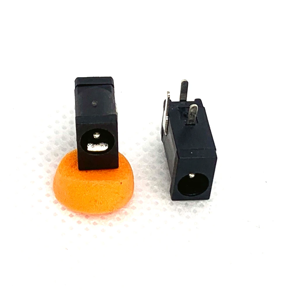 블랙 DC 전원 잭 소켓 커넥터, 1.3 소켓 장난감 커넥터, DC-002 0.3A, 50V, DC002, 3.5x1.3mm, 10 개, 인기 판매