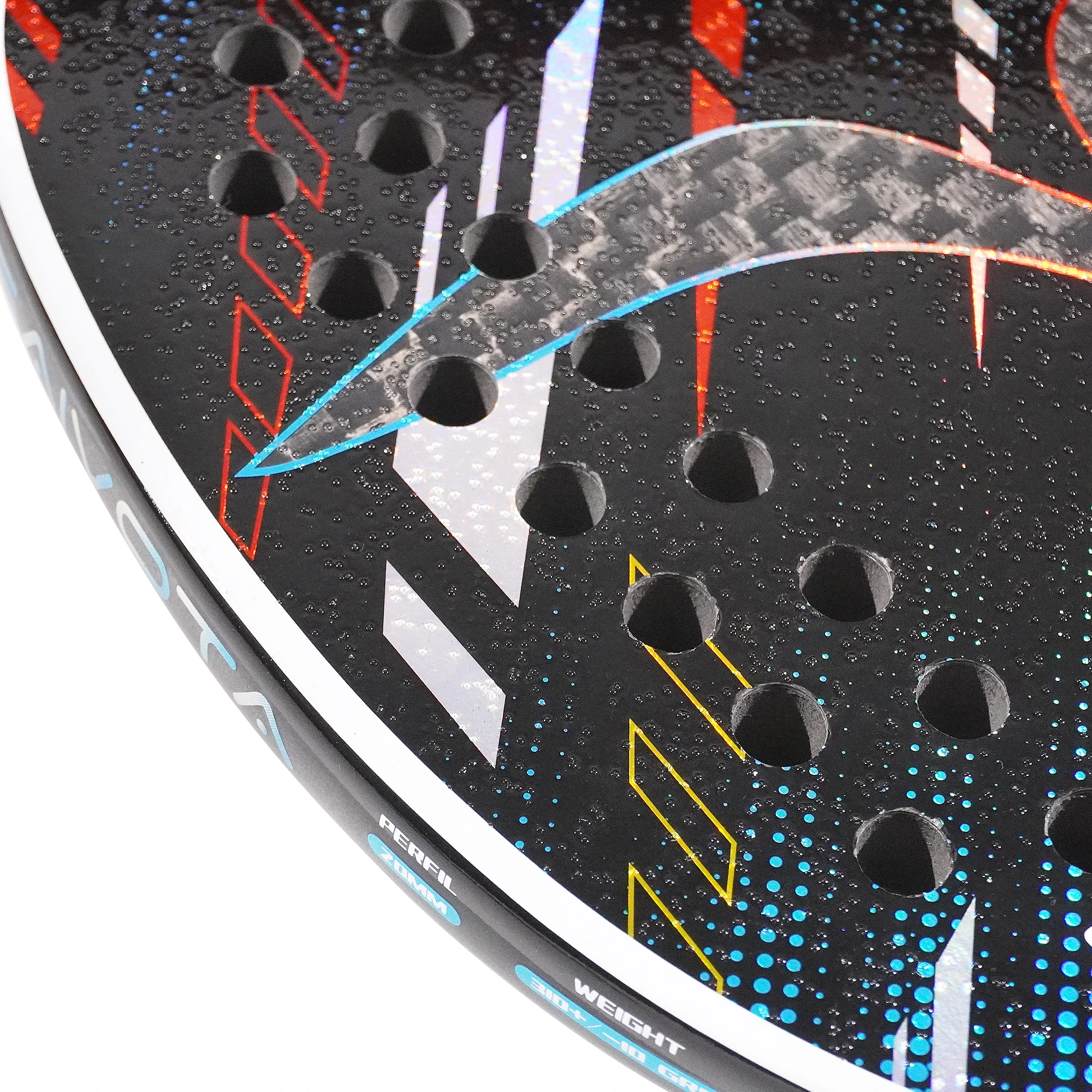 Beach Tennis Racket Carbon Fiber 12K thick 20MM racket surface treatment+bag GAIVOTA 2025 professional