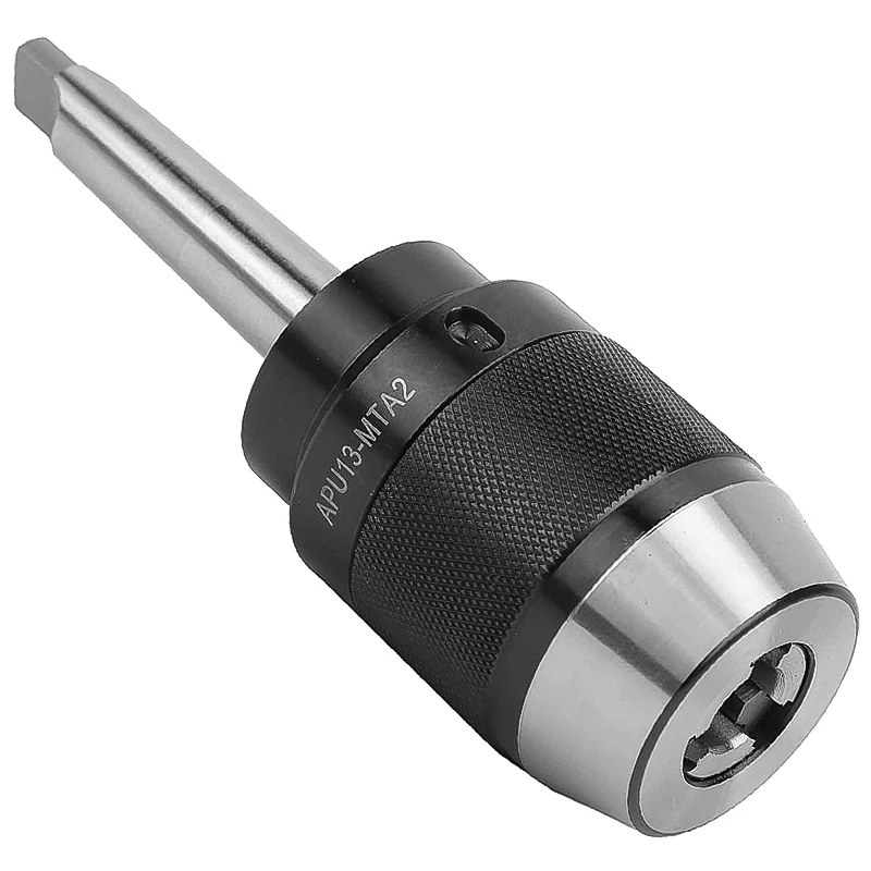 XCAN Werkzeughalter Selbstspannendes Bohrfutter MTA2 MTA3 MTA4 APU13 APU16 Automatisches schlüsselloses Morsebohrfutter CNC-Bohrmaschine – Detail 16