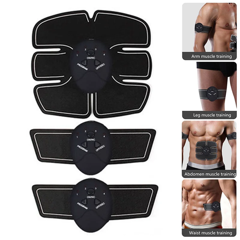 

ABS Muscle Massager EMS Trainer Fitness Relax Electric Muscle Stimulator Body Shaping Massage Equipment Abdominales Estimulador