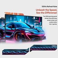 ZEUSLAP 18.5" Touch Screen Portable Monitor 100Hz 100% sRGB With Screen Holder Stand For Laptop Phone Xbox PS4 PS5 Switch - Image 3