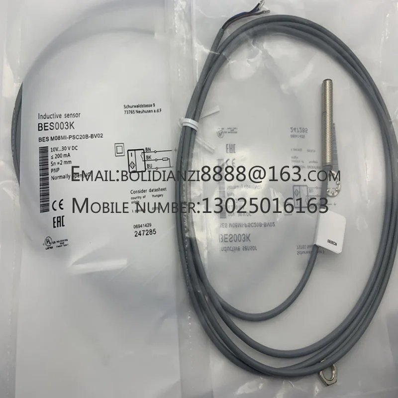 

Новый датчик приближения BES M08MI-PSC20B-BV02/03/05