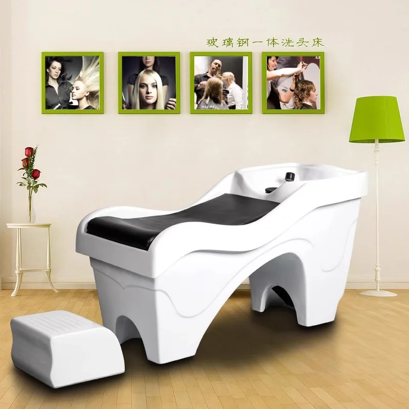 FRP integrated shampoo bed for hairdressers and barbershops