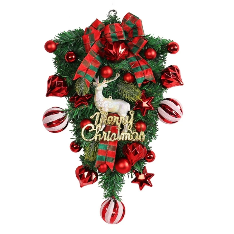 

Christmas Inverted Tree Wall Decorations Create Festive Atmospheres with Exquisite Craftsmanship Decors Miniatures