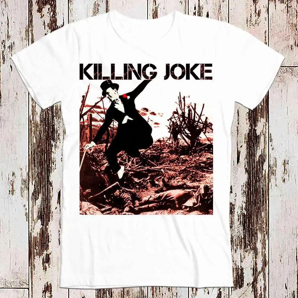 Killing Joke Man With Suit T Shirt Meme Gift Funny Tee Vintage Unisex Gamer Cult Movie Music Mens Womens Adult Top Tee 8025