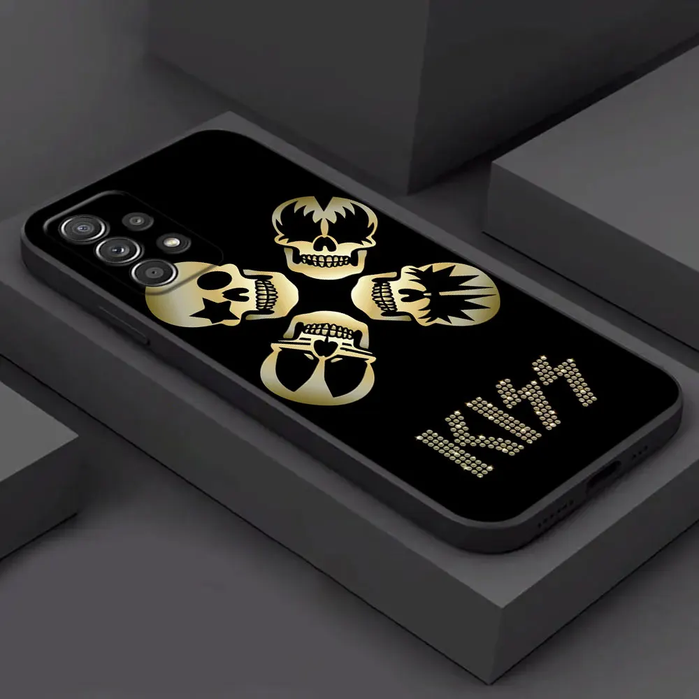 Kiss Classics Rock Band Soft Back Phone Case