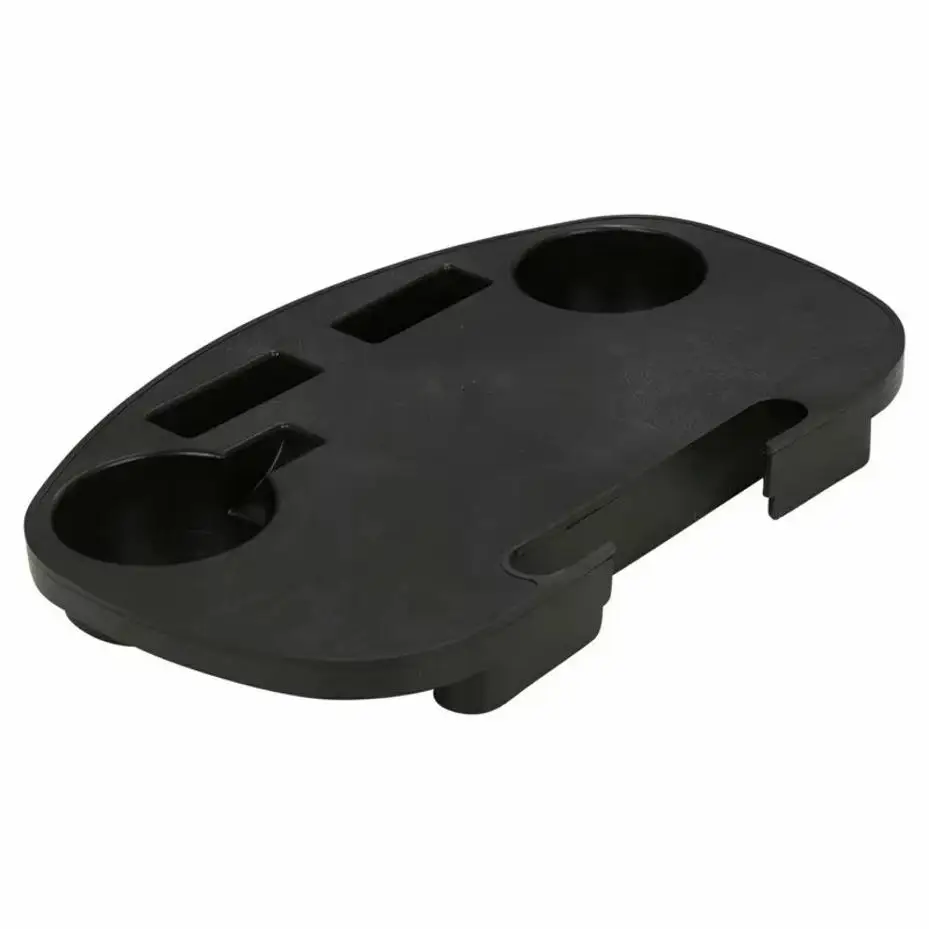 Clip della sedia da salotto Tavola laterale Tavola vassoio bevande Clip facile da trasportare Adatto per la pesca all'aperto Camping Spiaggia Camping attrezzature - immagine 4