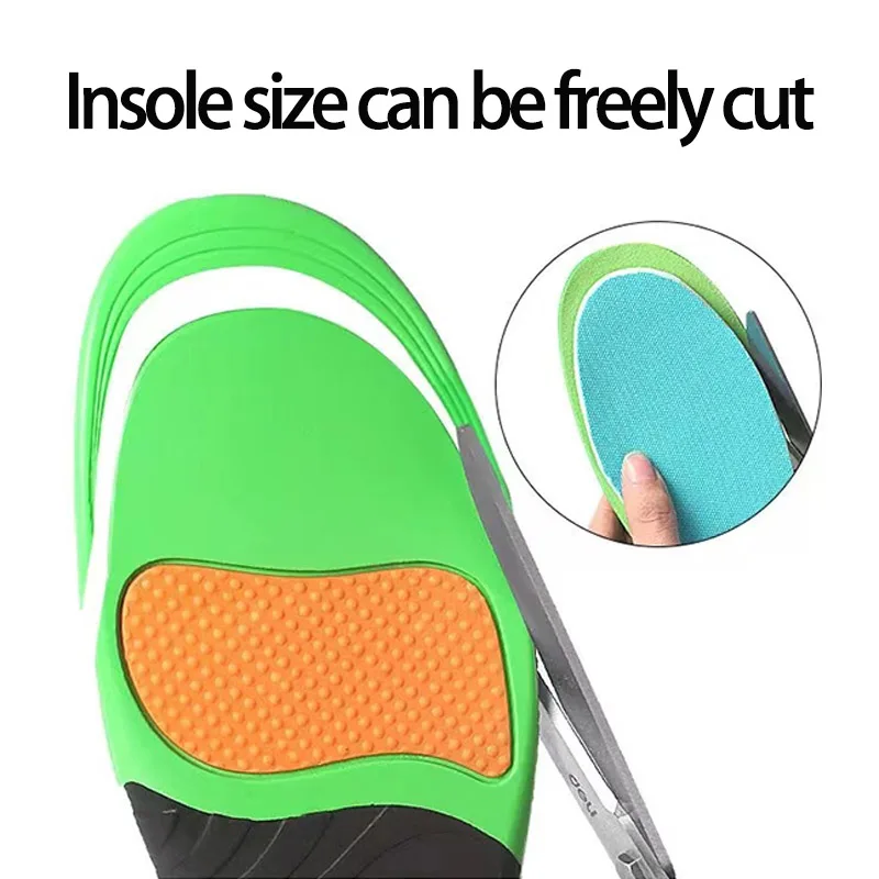 Flat Feet Template Arch Support Orthopedic Insoles Men Women Plantar Fasciitis Heel Pain Orthotics Insoles Sneakers Shoe Inserts