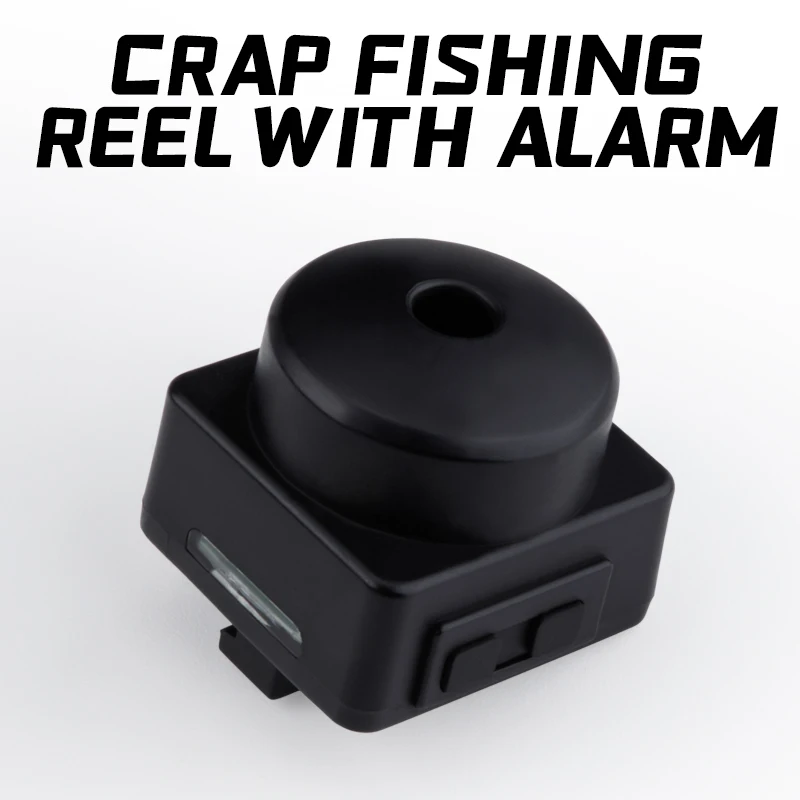 DEUKIO Spinnrolle mit Bremsfunktion und Alarm, 5+1BB, 4.8:1 Übersetzungsverhältnis, 8kg Bremskraft für Karpfenangeln, CNC-Griff – Detail 4