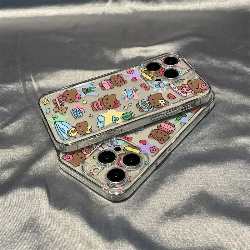 thumbnail image 1 of Sanrio-funda de teléfono KT para iPhone 15, 14, 13, 12, 11, pro MAX, 78Plus, XR, XS, MAX, Y2K, 1 of 4