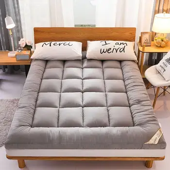 부드럽고 편안한 접이식 싱글 더블 다다미 매트리스, 성인 침실 토퍼, 트윈 퀸, 킹 사이즈, 두께 10cm