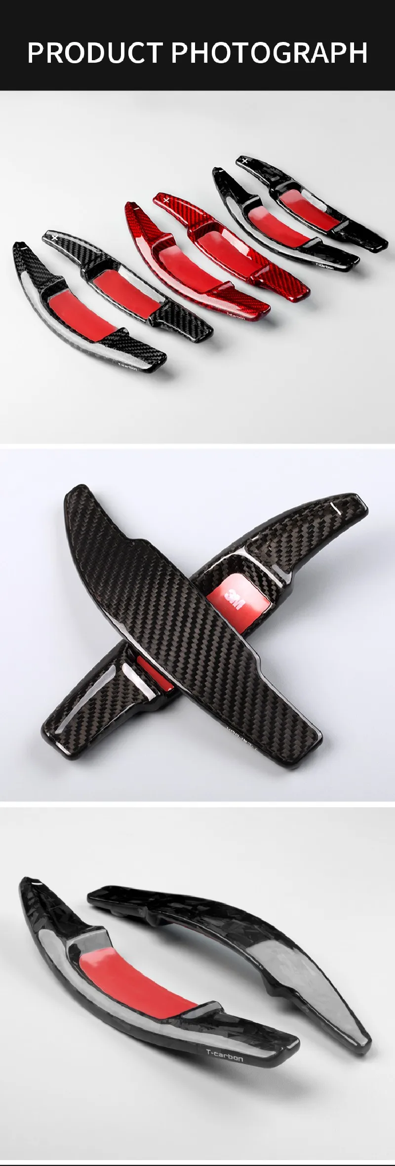 Carbon Fiber Steering Wheel Shift Paddle Shifter For Mercedes Benz E220 E260 E300 E350 E450 Paddle Shift Accessories