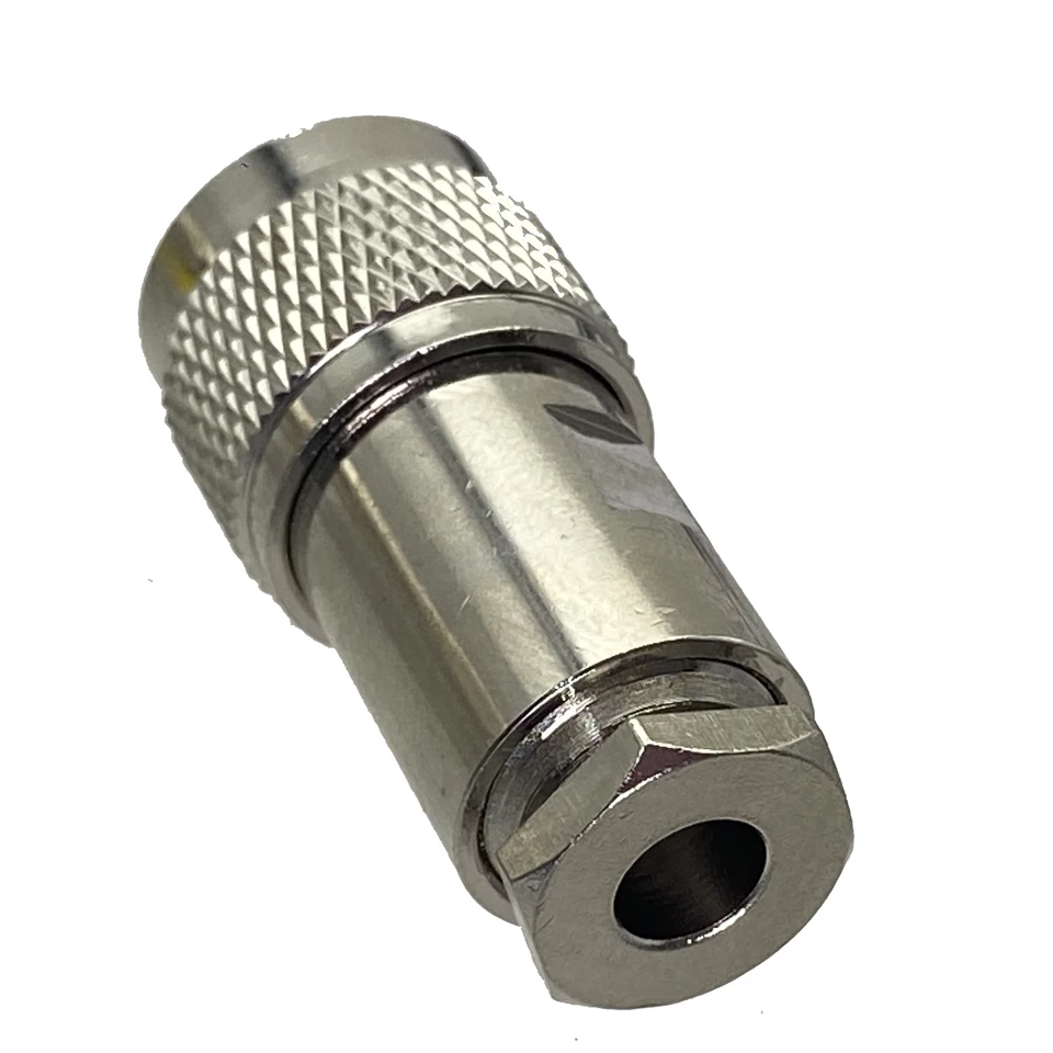 Connettore N Maschio Crimpare 4 Spine A Crimpare Maschio Tipo N Per Cavi RG8 -X, Mini-8, LMR240: Connessione Robusta E Sicura Connettore Per Cavo Coassiale - Foto 9