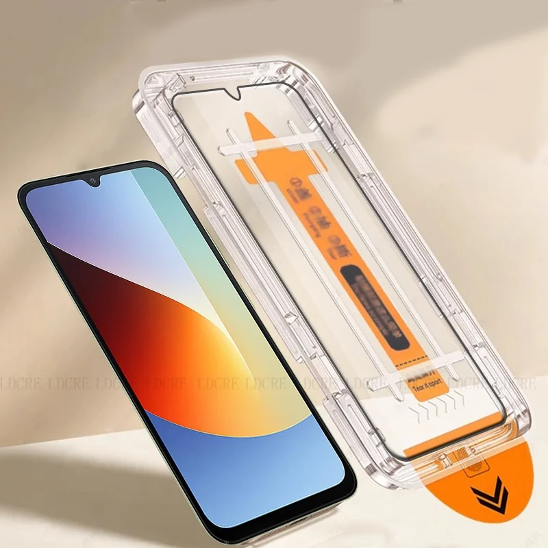 Premium Tempered Glass Screen Protector for Xiaomi Redmi A7 Pro – 9H Full Cover, Dust-Free