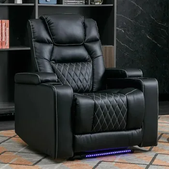 Electric PU Leather Recliner Chair 1