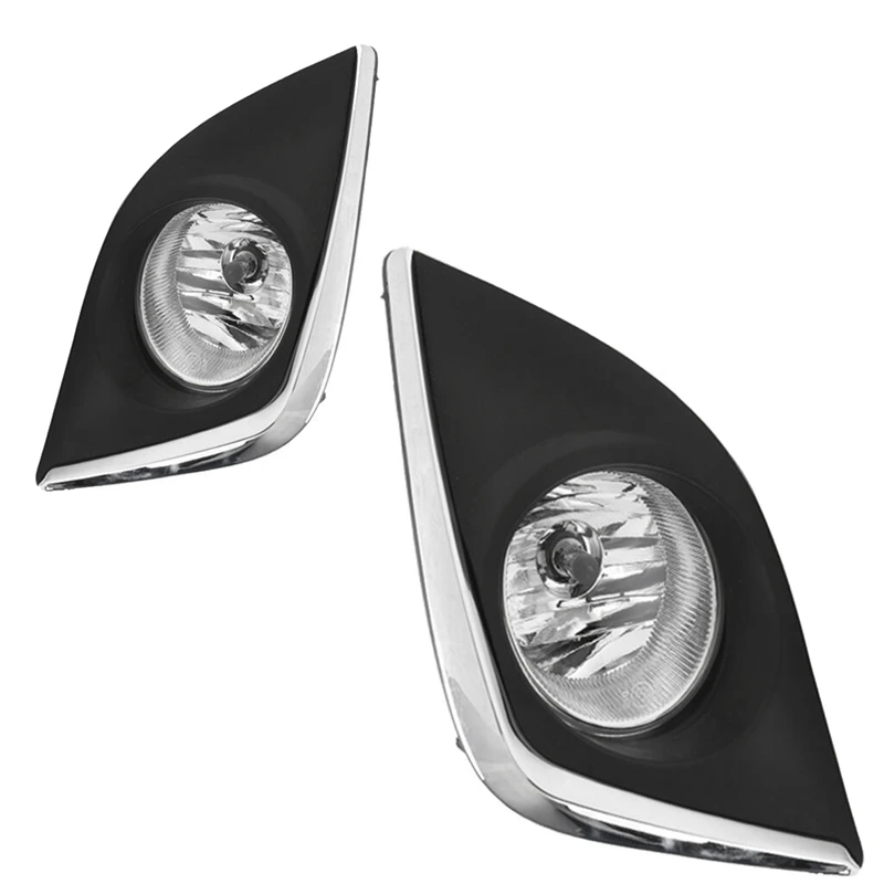 For 2014 2015 2016 Toyota Corolla Front Bumper Fog Light Clear Lens
