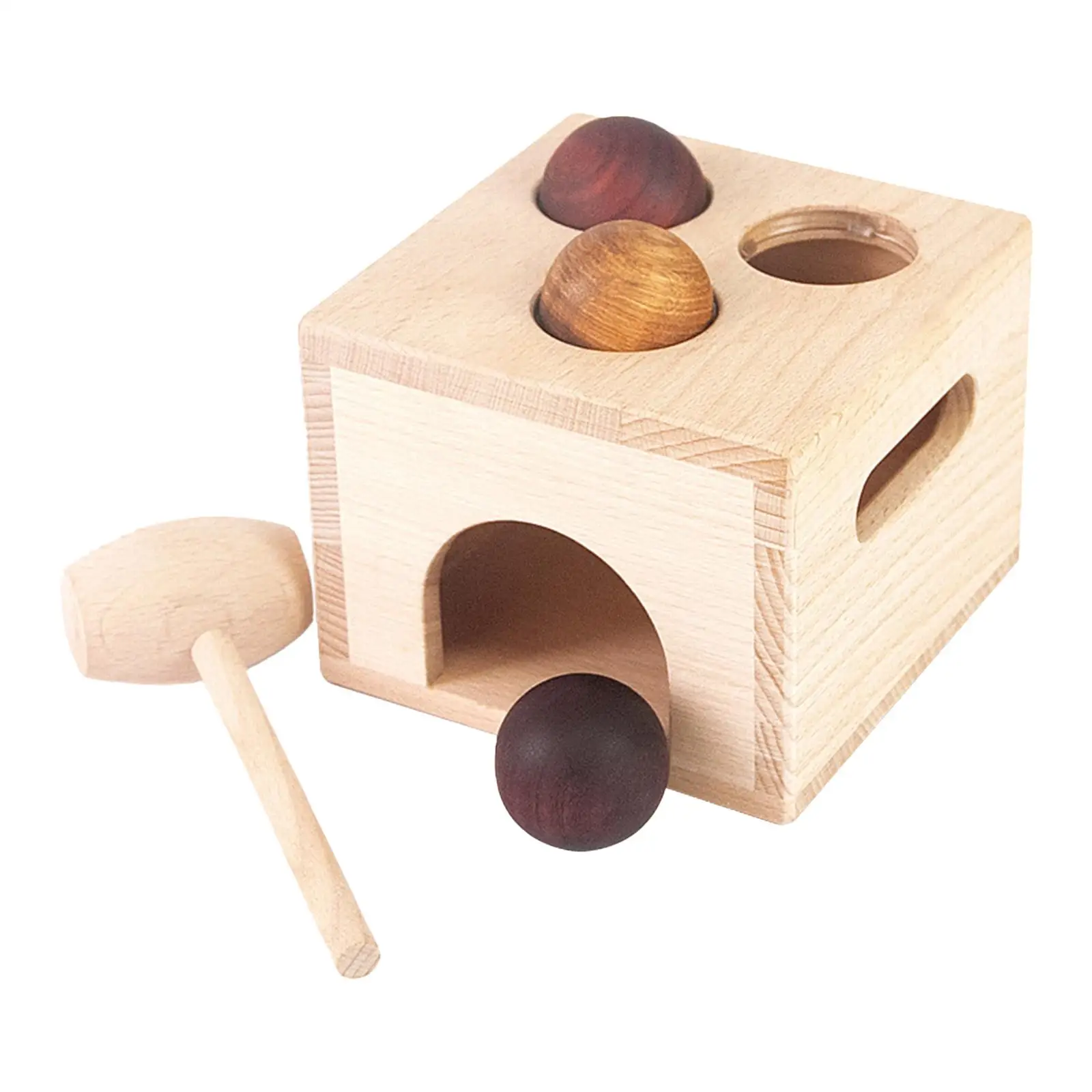 

Pounding Ball Toys Early Learning Fine Motor Skills Knock Playset Toddler Montessori Toys for Kids Girls Boys Toddler Good Gift