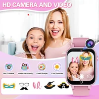 2024 Smart Watch Kids HD Touch Screen 26 Games Smartwatch Video Camera Music Audiostory Learn Card Educational Watch Boy Girl 2