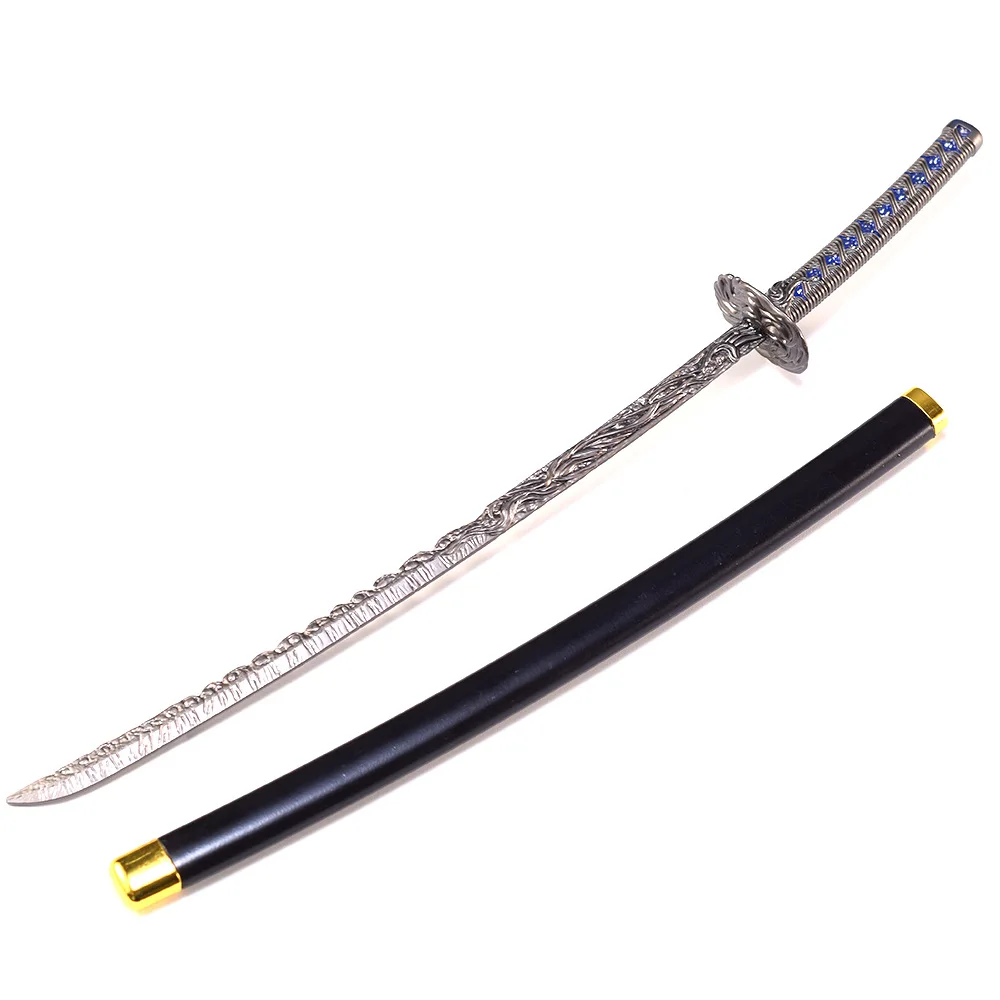 Starshadow Blade Ring - 26cm Metal Katana Desktop Ornament Gift Edition
