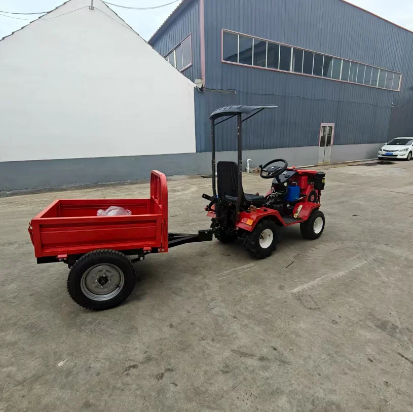 Trattore Agricolo Gommato Nuovo Modello 4WD - immagine 2