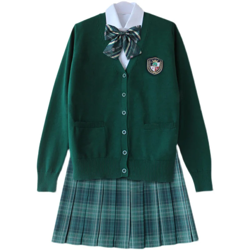 Korea Cosplay Costume JK School Uniform  츮 б Cosplay Sweater Couple Costume Cosplay Men&s Halloween Party