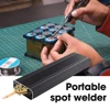 Portable Mini Spot Welding Unit Handheld Spot Welding Device Spot Welding Repair Tool for 18650 Battery 0.1-0.2mm Nickel Strip 4