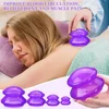 Silicone Vacuum Cupping Set Massage Body Cups Back Gua Sha Suction Cup Anti-Cellulite Skin Lift Physiotherapy Jars Slim 1