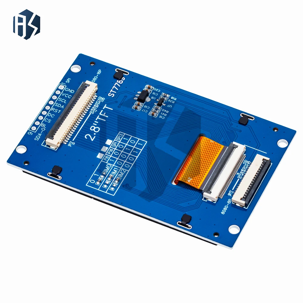 2.8 インチ IPS TFT ディスプレイ (240x320) – Arduino、Raspberry Pi