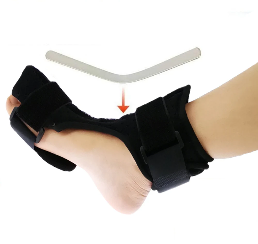 One piece  Adjustable Plantar  Night Foot Splint Drop Orthotic Brace Elastic Dorsal Night Splint Foot Care Tool