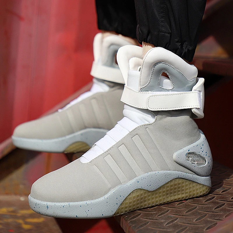 USB Rechargeable Led Shoes Fashion Casual Shoes Glowing Desert Boots for Man and Women Men Boots casual board shoes,casual sneakers