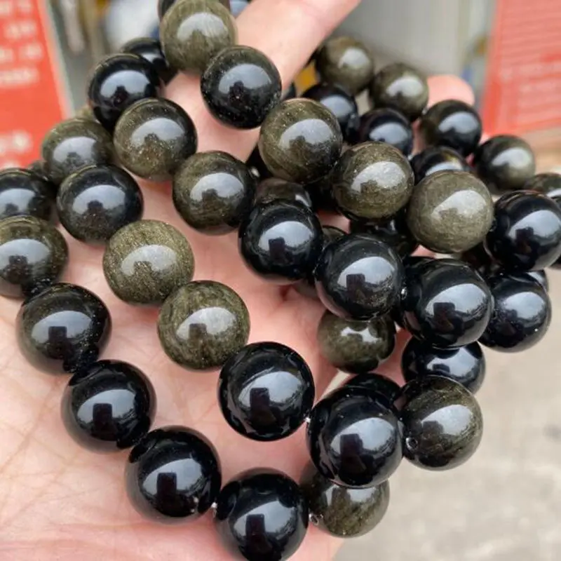 Handmade Bracelet Elasticity Jewelry 6mm 8mm 10mm 12mm Natural Stone Smooth Round Beads 18-19cm 1Pcs sk172 stone bead bracelet natural stone bracelet beaded bracelet